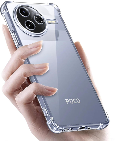 Чoхол до Xiaomi Poco F7 Pro, Dropproof, прозорий