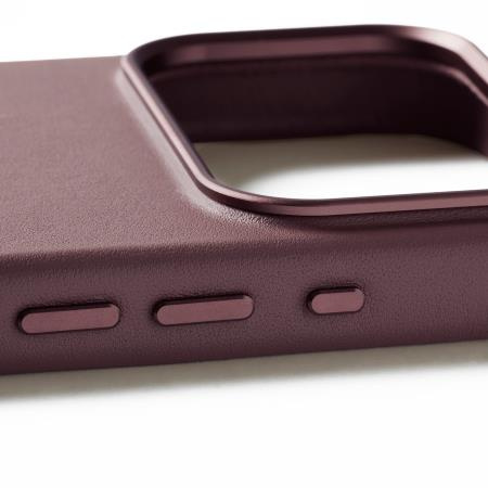 чехол Mujjo Кожаный до iPhone 14 Pro, MagSafe, Black