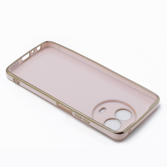 Чохол для Realme 11 5G, Glamour CamShield, рожевий rose gold