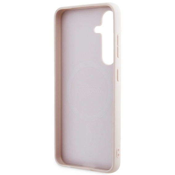 Чохол Guess HC MagSafe PU 4G Ring Classic Logo для Samsung Galaxy S24