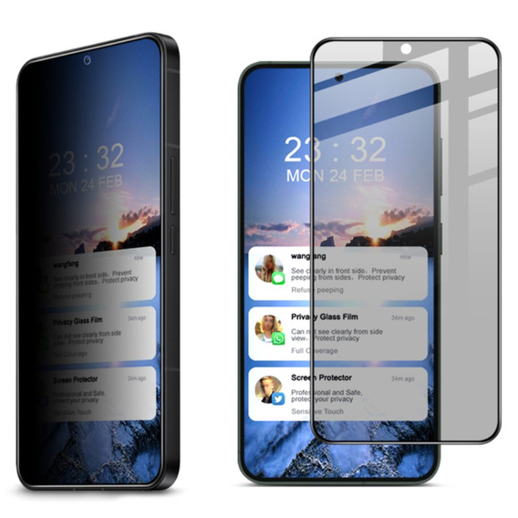 IMAK Privacy Tempered Glass для Samsung Galaxy S24+ Plus