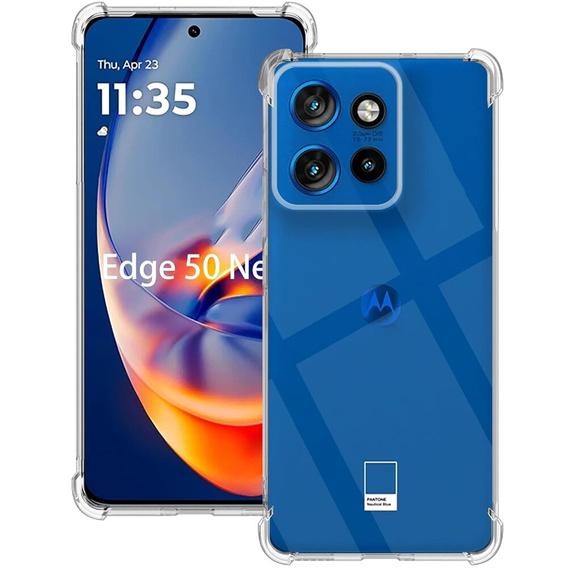 Чехол до Motorola Edge 50 Neo / Motorola ThinkPhone 25, Dropproof, прозрачный