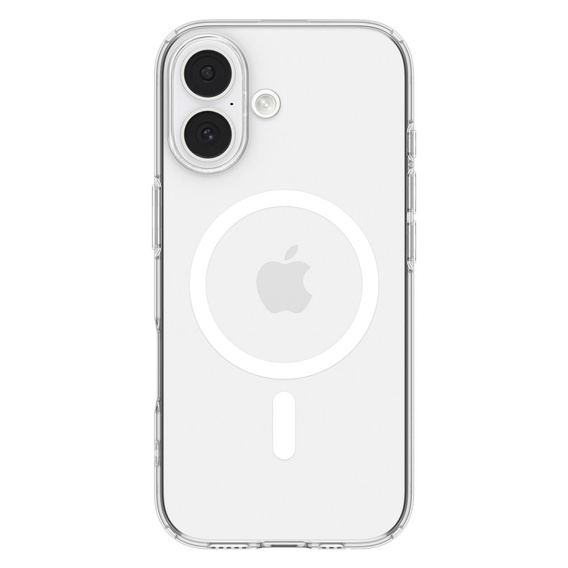 Spigen Чехол для iPhone 17, Liquid Crystal MagSafe, прозрачный/белый