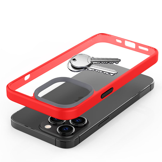 Чехол до iPhone 13 Pro, ERBORD Hybrid Case, красный