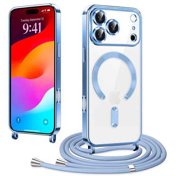 Чохол Electro MagSafe + ремінець для iPhone 17 Pro Max