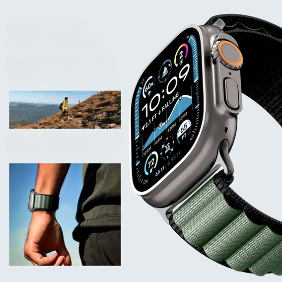 Ремінець Spigen WBF1 Band для Apple Watch 8/9/10/11/SE/Ultra 1/2 (44/45/46/49 мм)