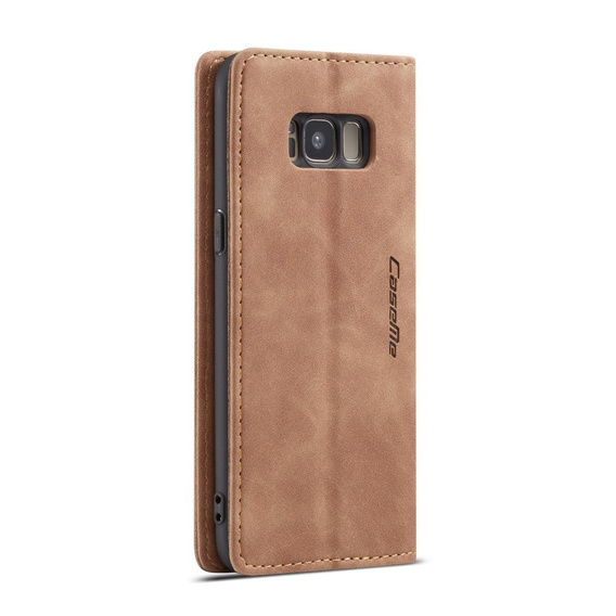 Чохол-сумка для Samsung Galaxy S8, Leather Wallet Case, коричневий