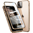Чехол для iPhone 12 Pro, Magnetic Dual Glass, золотой