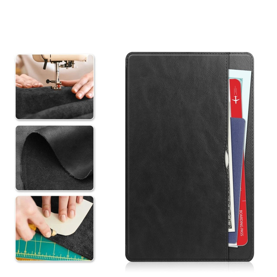 Чехол до Samsung Galaxy Tab A9, Business Card, чёрный