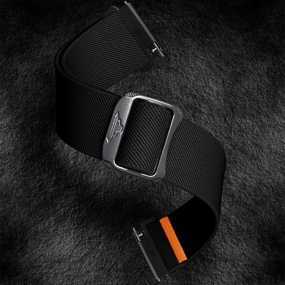 Ремешок Nylon до Samsung Galaxy Watch Active 22mm, Black