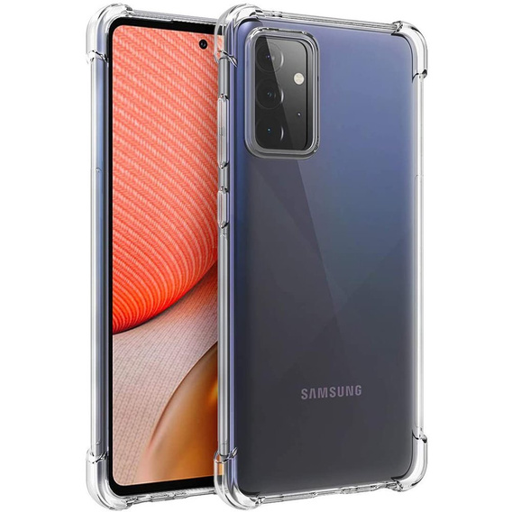 Чoхол до Samsung Galaxy A72 4G/5G, Dropproof, прозорий