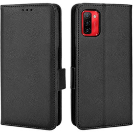 Чохол-книжка для Ulefone Note 12P, Wallet Litchi Magnet, чорний