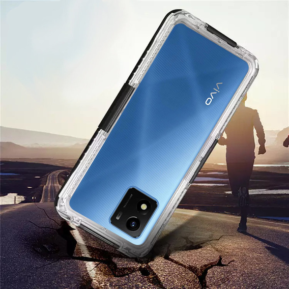 Водонепроницаемый чехол IP68 для Vivo Y01, Black