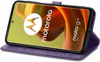 Откидной чехол для Motorola Moto G85, Mandala, фиолетовый
