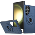 Чехол MagSafe для Samsung Galaxy S24 Ultra, Military Magnet, зелёный