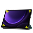 Чехол для Samsung Galaxy Tab S9 FE, Tri-fold, зелёный