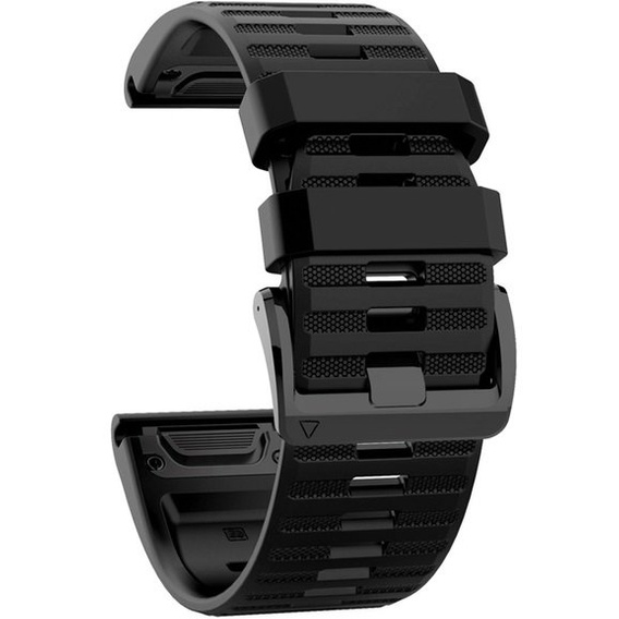 Силиконовый ремешок QuickFit для Garmin Fenix 26 мм, черный