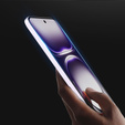 Загартоване скло для Oppo Reno 12 5G / 12 Pro 5G, Dux Ducis на весь екран, чорна рамка
