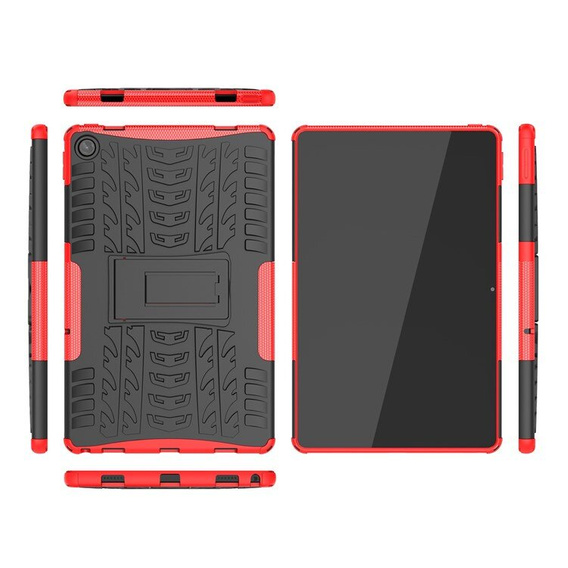 Чехол до Lenovo Tab M10 Plus Gen 3 TB-125F TB-128F, Tire Armor, красный