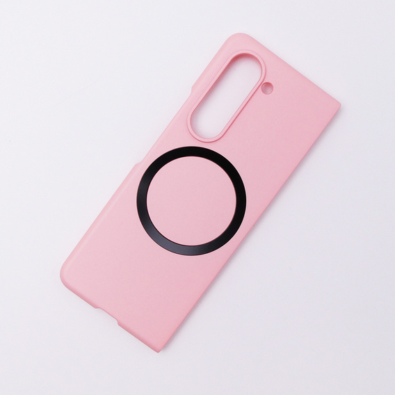 Чехол Skin-touch для Samsung Galaxy Z Fold5 5G, MagSafe, розовый