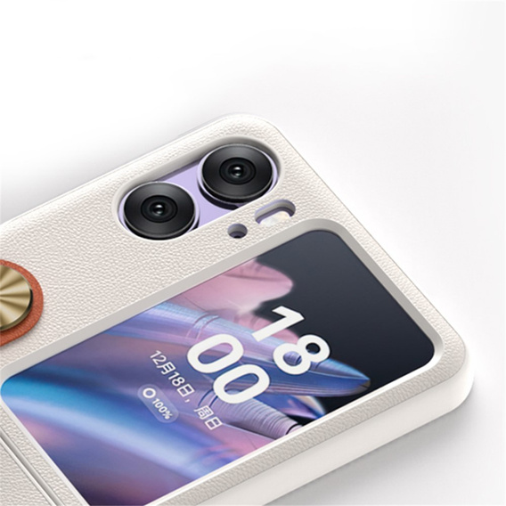 Чехол GKK PC Case до Oppo Find N2 Flip 5G, Black