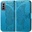 Чохол-книжка для Infinix Hot 50 Pro 4G, Butterfly, м'яти
