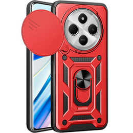 Чехол NOX Camera Slide Xiaomi Redmi 14C / Xiaomi Poco C75, CamShield Slide, красный