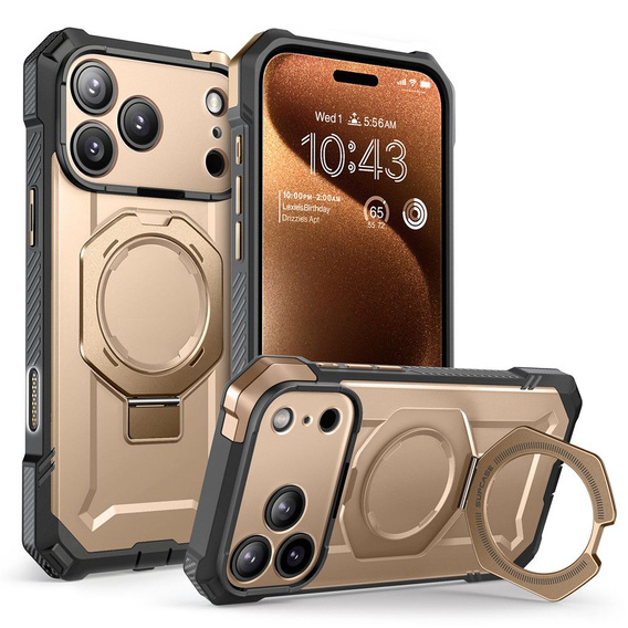 Чехол Supcase для iPhone 17 Pro Max, Unicorn Beetle Grip Mag, Desert Gold