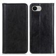 Чoхол до Iphone 16E, Wallet Litchi Leather, чорний