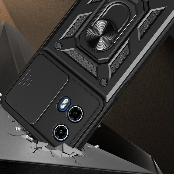 Чохол NOX Camera Slide Motorola Moto G24 / G24 Power / G04, CamShield Slide, чорний