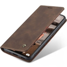 Чехол CASEME для Samsung Galaxy S20 FE, Leather Wallet Case, коричневый