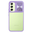 Чoхол до Samsung Galaxy A54 5G, Slide Camera, фіолетовий