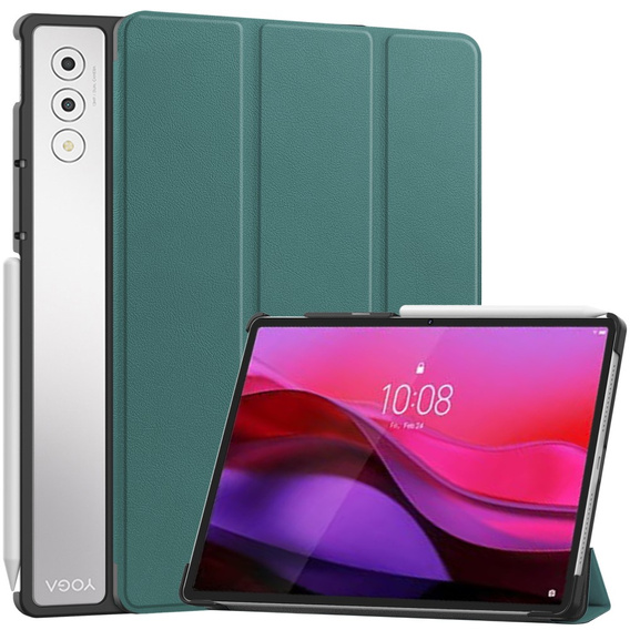Чехол для Lenovo Yoga Tab Plus, Smartcase, зелёный
