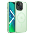 Чехол до iPhone 14, Simple MagSafe, зелёный