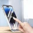 Чехол для iPhone 14 Pro, Shockproof, с пленкой, прозрачный