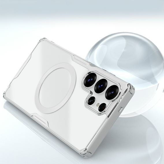 Чехол NILLKIN для Samsung Galaxy S25 Ultra, Nature TPU, для Magsafe, прозрачный