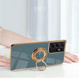 Чехол до Samsung Galaxy S22 Ultra, Electro Ring, серый