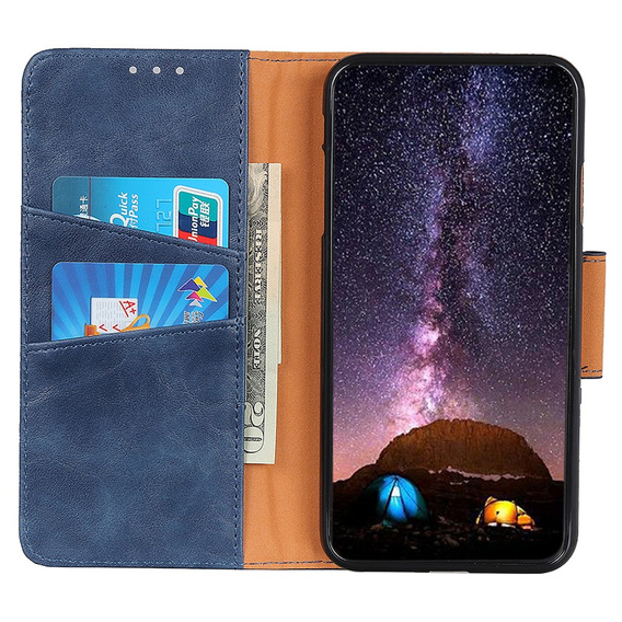 Футляр з клапаном для Samsung Galaxy S25 Edge, Crazy Horse Wallet, м'яти