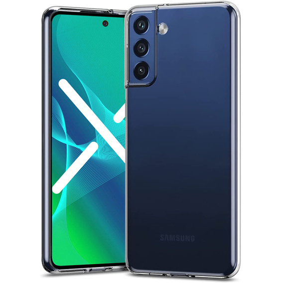 Тонкий корпус для Samsung Galaxy S21+ Plus, Slim, прозрачный