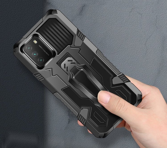 Чехол Hybrid KickStand до Xiaomi Redmi 9T / Poco M3, Black