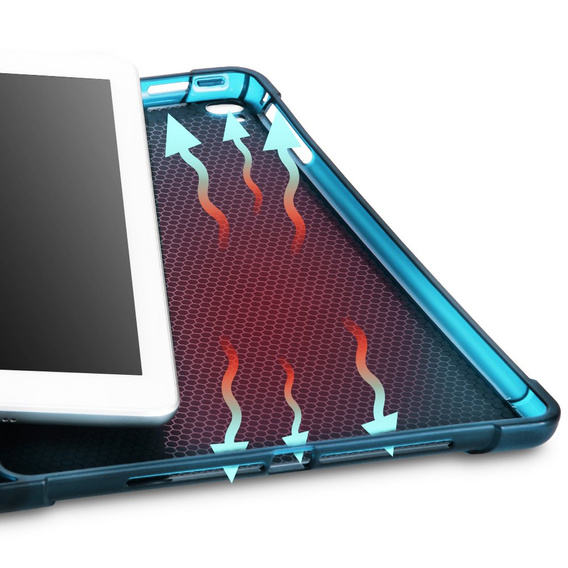 Чехол для iPad 9.7 2018 / 2017/ Air / Air 2, Smartcase с местом для стилуса, синий