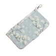 Откидной чехол для Samsung Galaxy A14 4G/5G, Wallet, flowers magnolia, белый