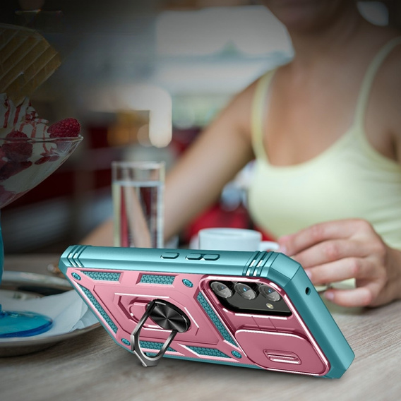 Чехол для Samsung Galaxy A54 5G, крышка объектива, зелёный