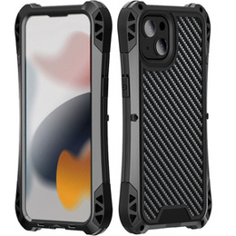 Чехол для iPhone 13, R-JUST AMIRA, бронированный, чёрный