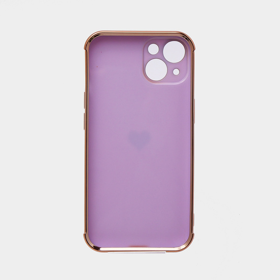 Чехол до Apple iPhone 13, Electro heart, фиолетовый