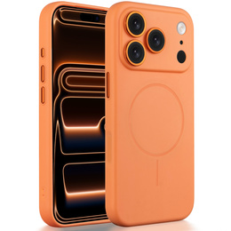 Магнитный чехол со встроенным стеклом камеры для iPhone 17 Pro Max