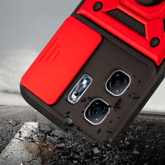 Чохол NOX Camera Slide Infinix Hot 50i 4G, CamShield Slide, червоний
