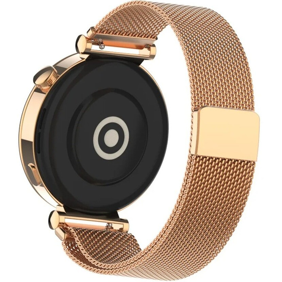 Универсальный миланский браслет 18 мм, розовый rose gold