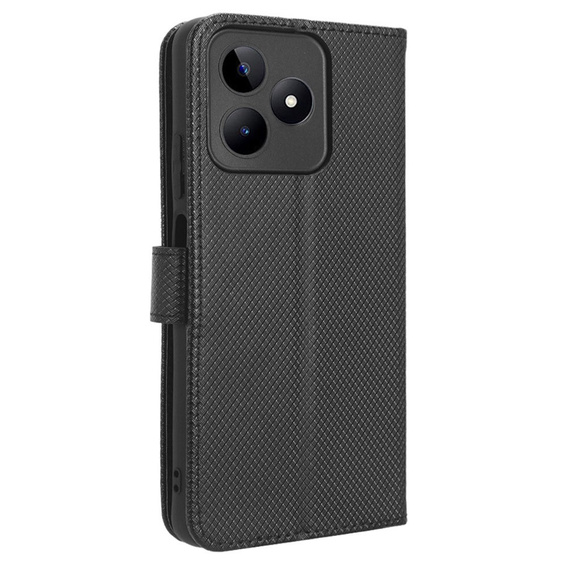 Чохол-книжка для Realme Note 50, Wallet Smart Magnet, чорний