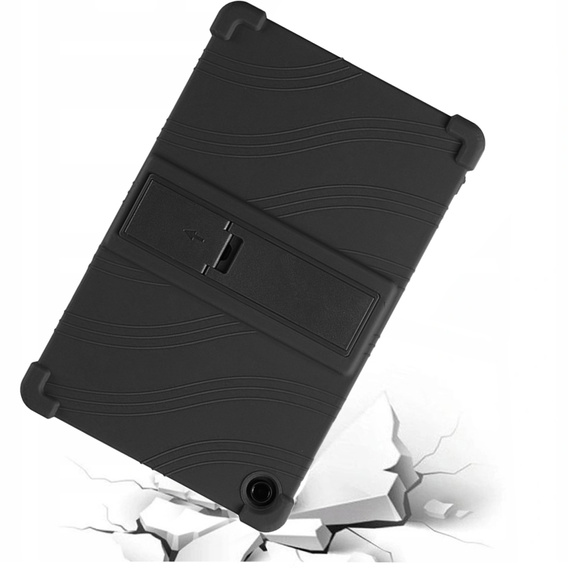 Силіконовий чохол для Lenovo Tab M10 Plus 10.6 Gen 3 TB-125F TB-128F, Impact, броньований, чорний